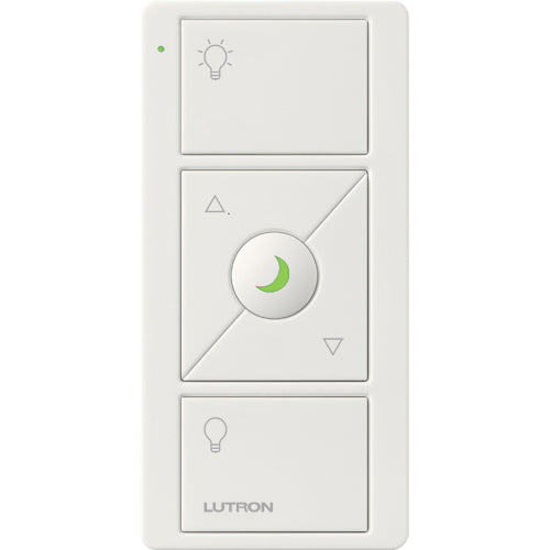 Lutron Pico Wireless Remote with Nightlight (3-button raise/lower, light icons) | PJN-3BRL-GXX-L01
