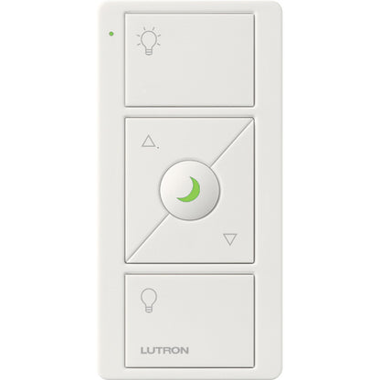 Lutron Pico Wireless Remote with Nightlight (3-button raise/lower, light icons) | PJN-3BRL-GXX-L01