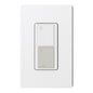 Product Display Visual of the SKU: PX-2B-GWG-I01 for Marketing of theLutron Pico Wired Control, 2-Button, 20V (Light Icons) | PX-2B-XX-I01