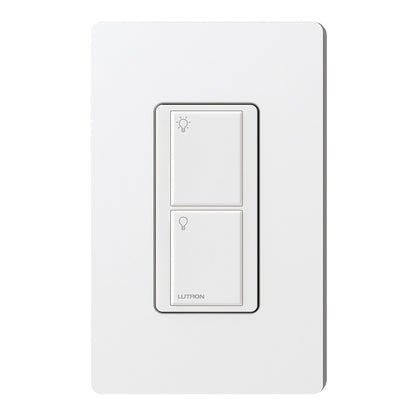 Lutron Pico Wired Control, 2-Button, 20V (Light Icons) | PX-2B-XX-I01