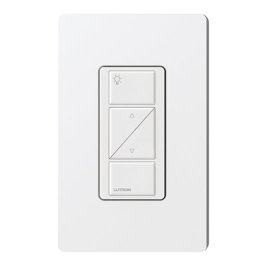 Lutron Pico Wired Control, 2-Button with Raise/Lower, 20V (Light Icons) | PX-2BRL-XX-I01
