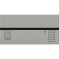 Lutron GRAFIK Eye QS Faceplate Kit - 1 Shade | QSGFP