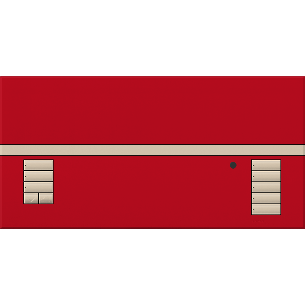 Lutron GRAFIK Eye QS Faceplate Kit - 1 Shade | QSGFP