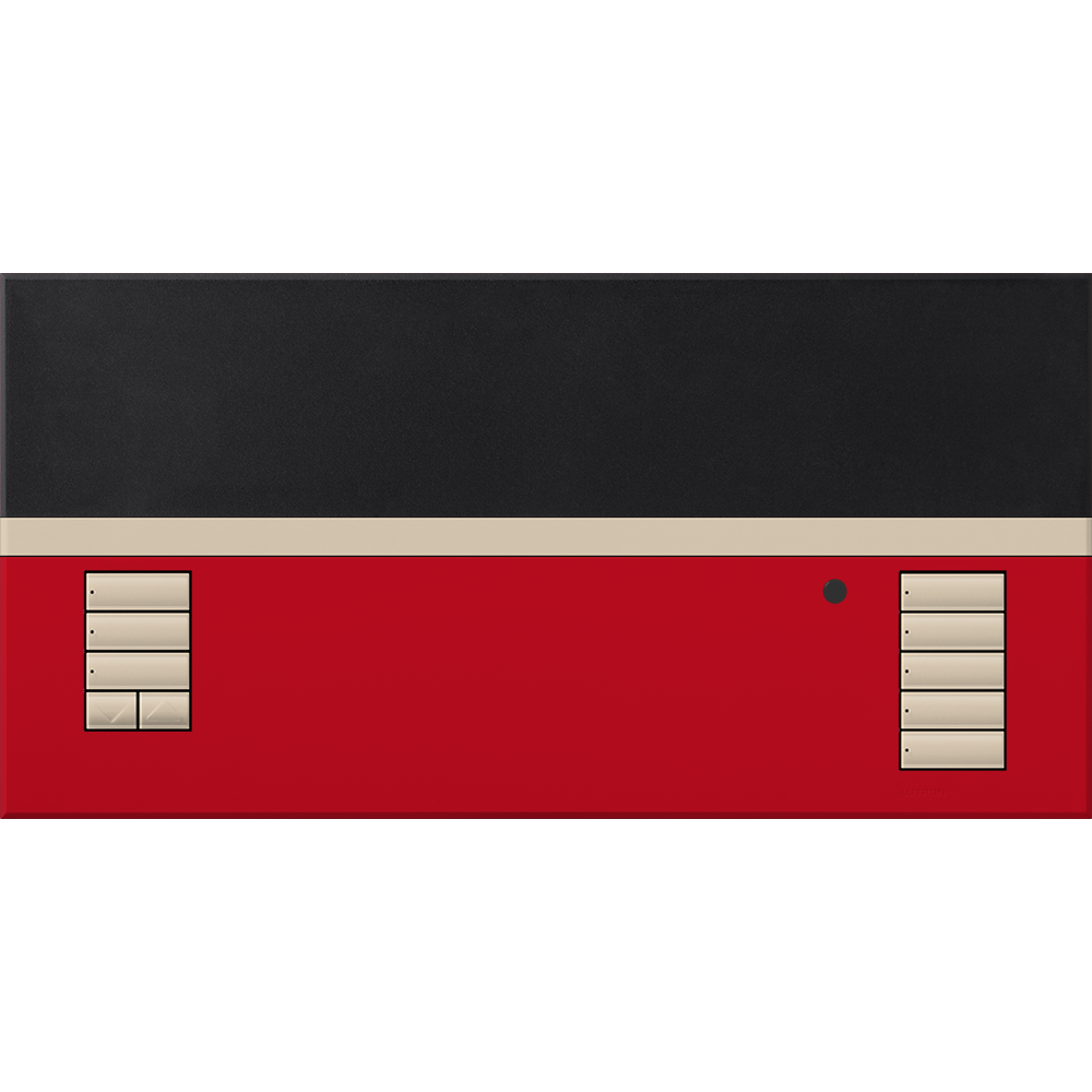 Lutron GRAFIK Eye QS Faceplate Kit - 1 Shade | QSGFP