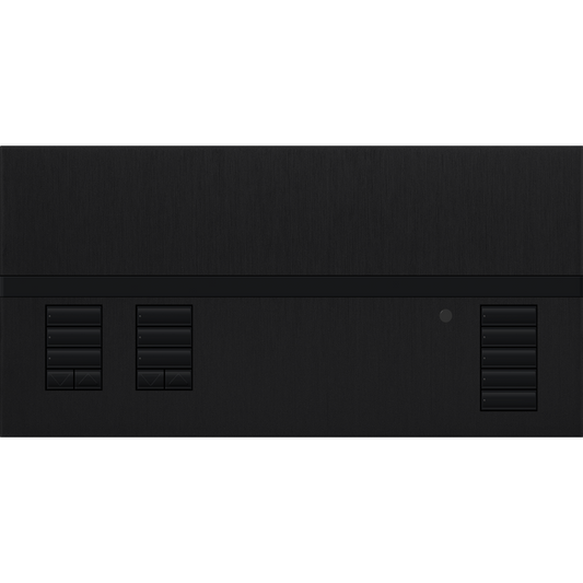 Lutron GRAFIK Eye QS - 2 Shade Zone Metal Faceplate Kit - Architectural Finish | QSGFP-2