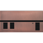 Lutron GRAFIK Eye QS Faceplate Kit 2 Shade Zones - Metal Finish | QSGFP-2QB