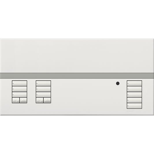 Lutron GRAFIK Eye QS Faceplate Kit - 2 Shades | QSGFP-2SW