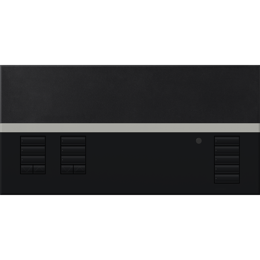 Lutron GRAFIK Eye QS Faceplate Kit - 2 Shades | QSGFP-2SW
