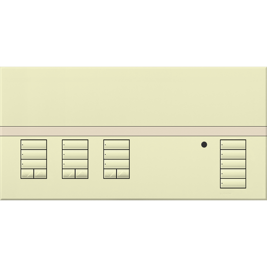 Lutron GRAFIK Eye QS Faceplate Kit - 3 Shades | QSGFP