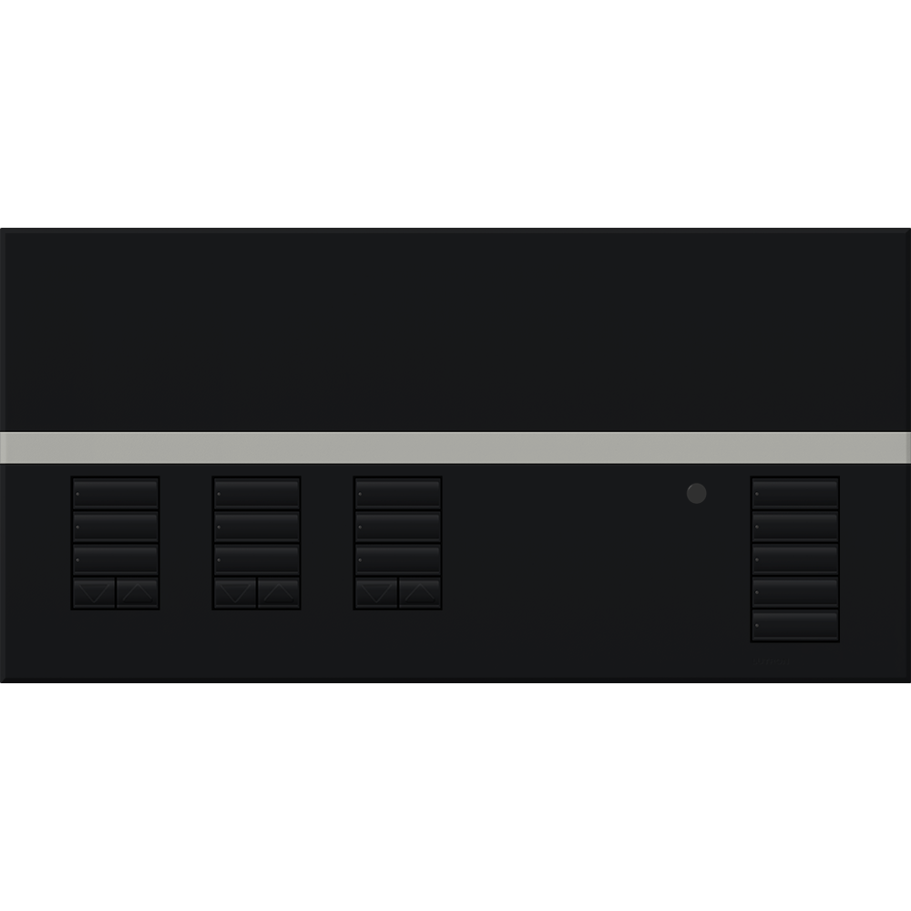 Lutron GRAFIK Eye QS Faceplate Kit - 3 Shades | QSGFP