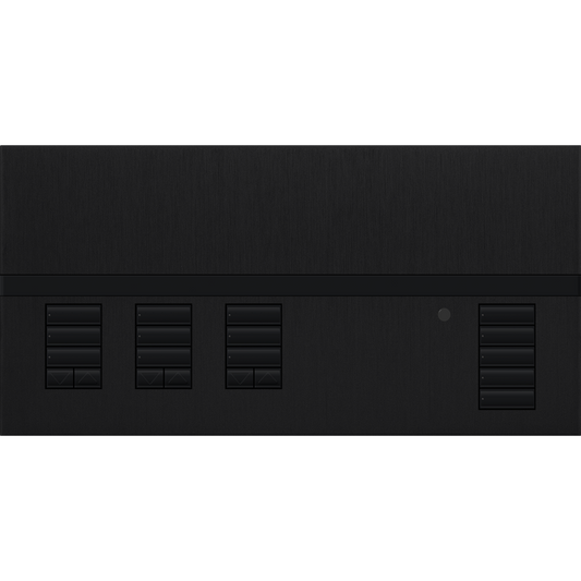 Lutron GRAFIK Eye QS - 3 Shade Zone Metal Faceplate Kit - Architectural Finish | QSGFP-3