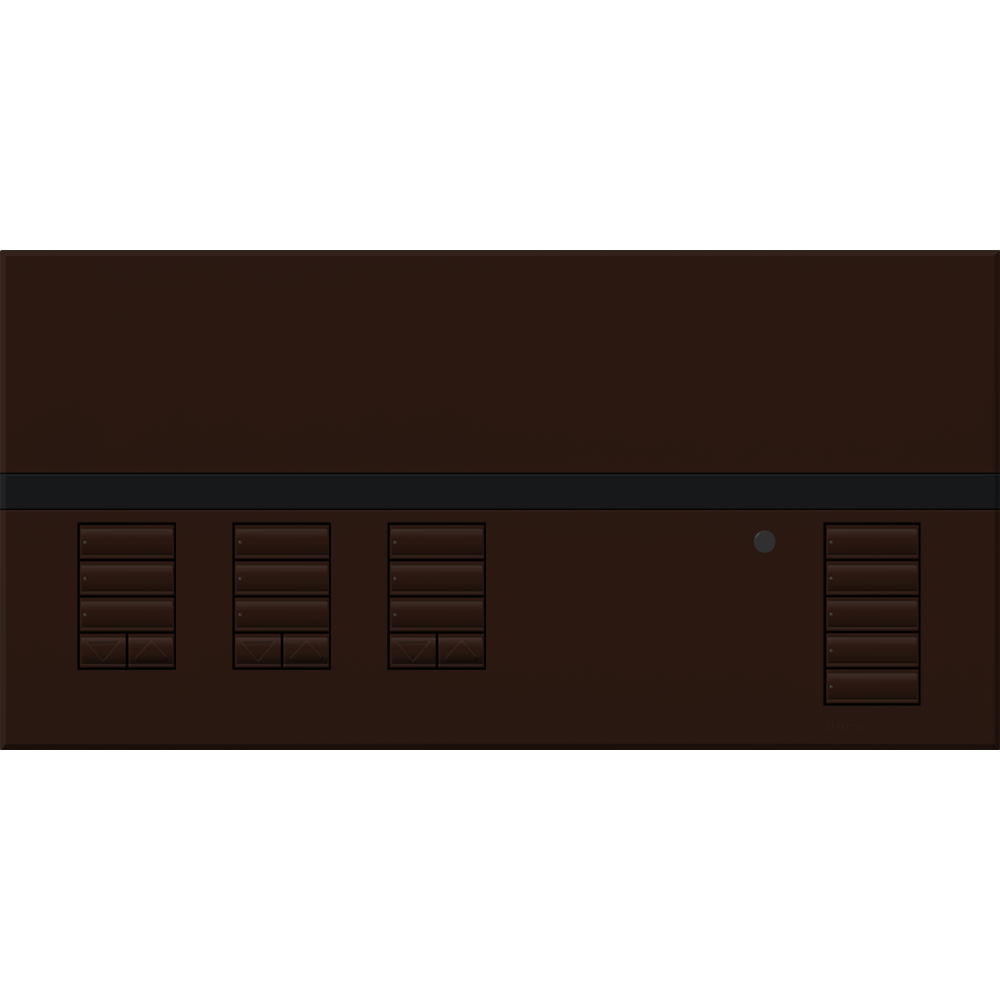 Lutron GRAFIK Eye QS Faceplate Kit - 3 Shades | QSGFP
