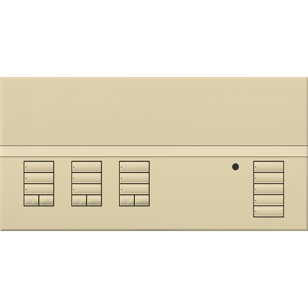 Lutron GRAFIK Eye QS Faceplate Kit - 3 Shades | QSGFP