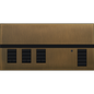 Lutron GRAFIK Eye QS Faceplate Kit - 3 Shade Zones | QSGFP-3
