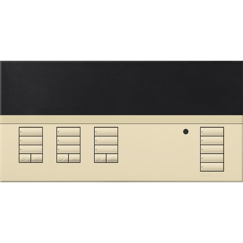 Lutron GRAFIK Eye QS Faceplate Kit - 3 Shades | QSGFP