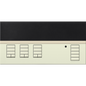 Lutron GRAFIK Eye QS Faceplate Kit - 3 Shades | QSGFP