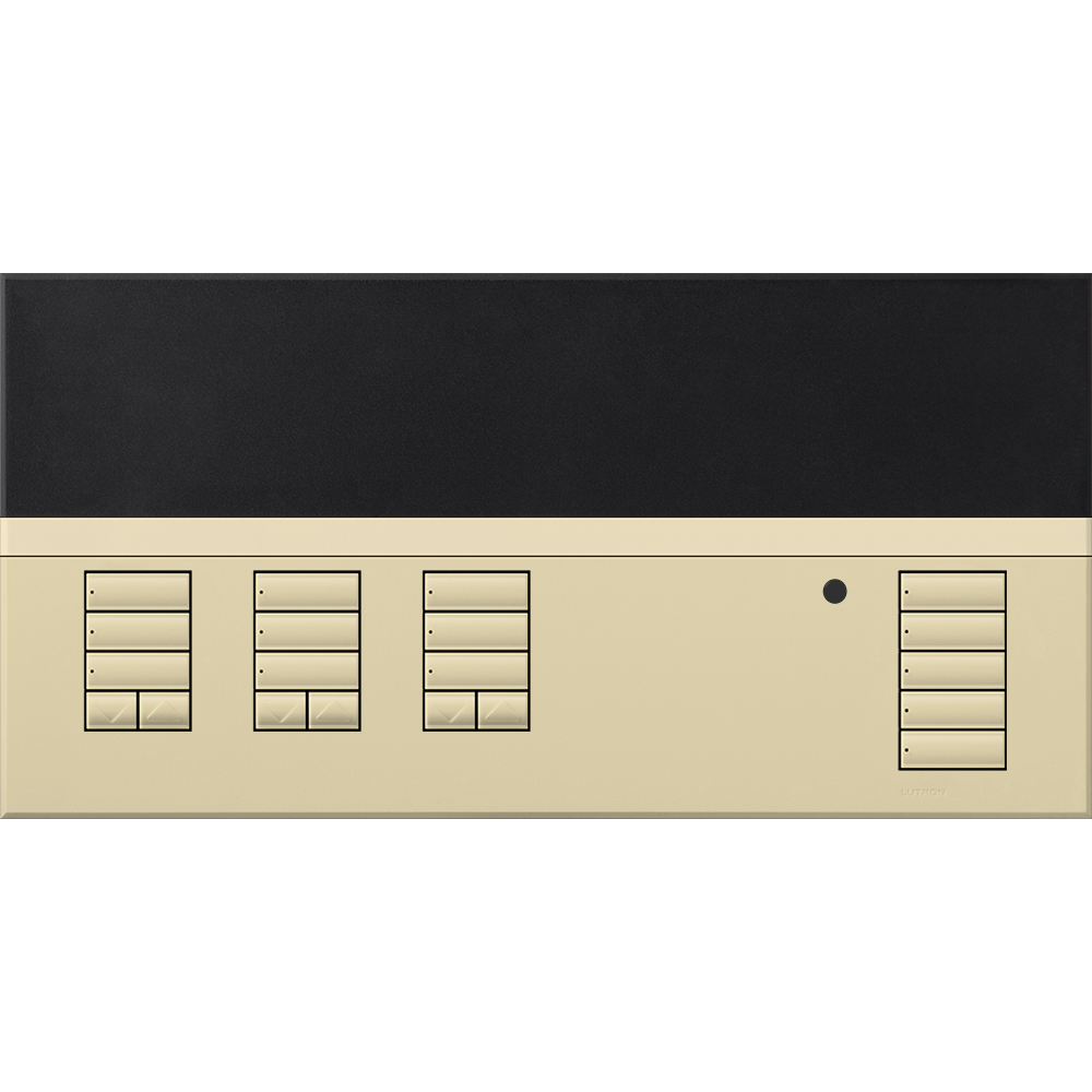 Lutron GRAFIK Eye QS Faceplate Kit - 3 Shades | QSGFP