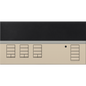 Lutron GRAFIK Eye QS Faceplate Kit - 3 Shades | QSGFP