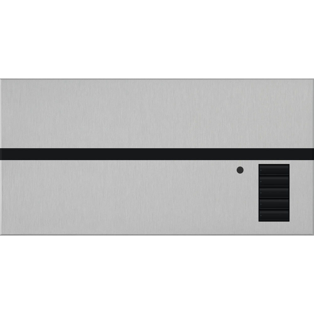 Lutron GRAFIK Eye QS Metal Faceplate Kit - Architectural Finish | QSGFP