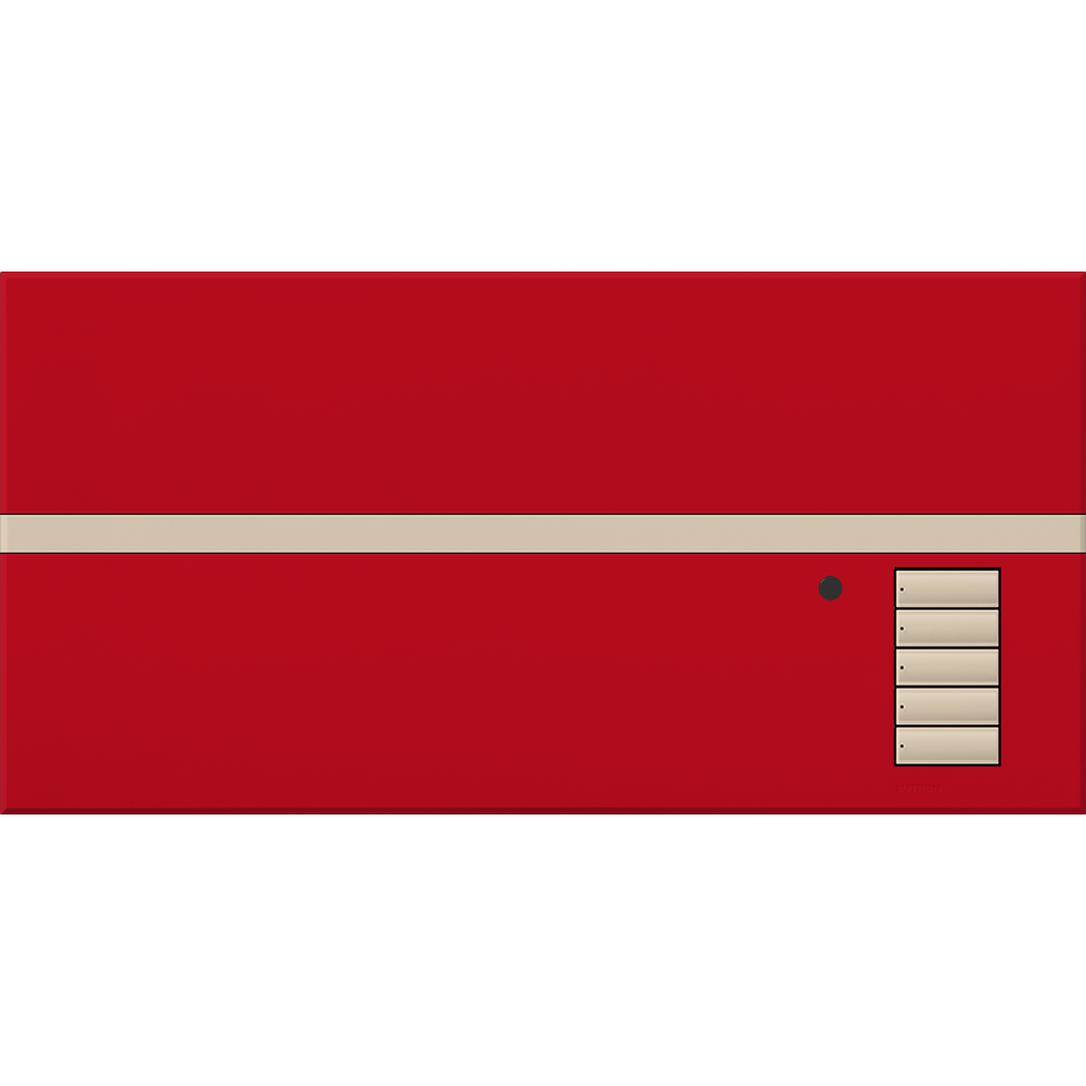 Lutron GRAFIK Eye QS Faceplate Kit | 0 Shade Zones | QSGFP