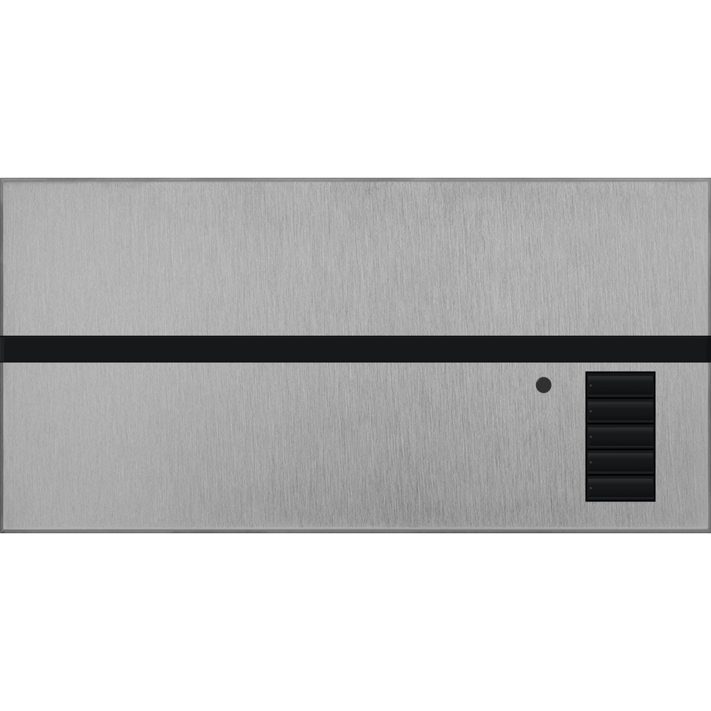 Lutron GRAFIK Eye QS Metal Faceplate Kit - Architectural Finish | QSGFP