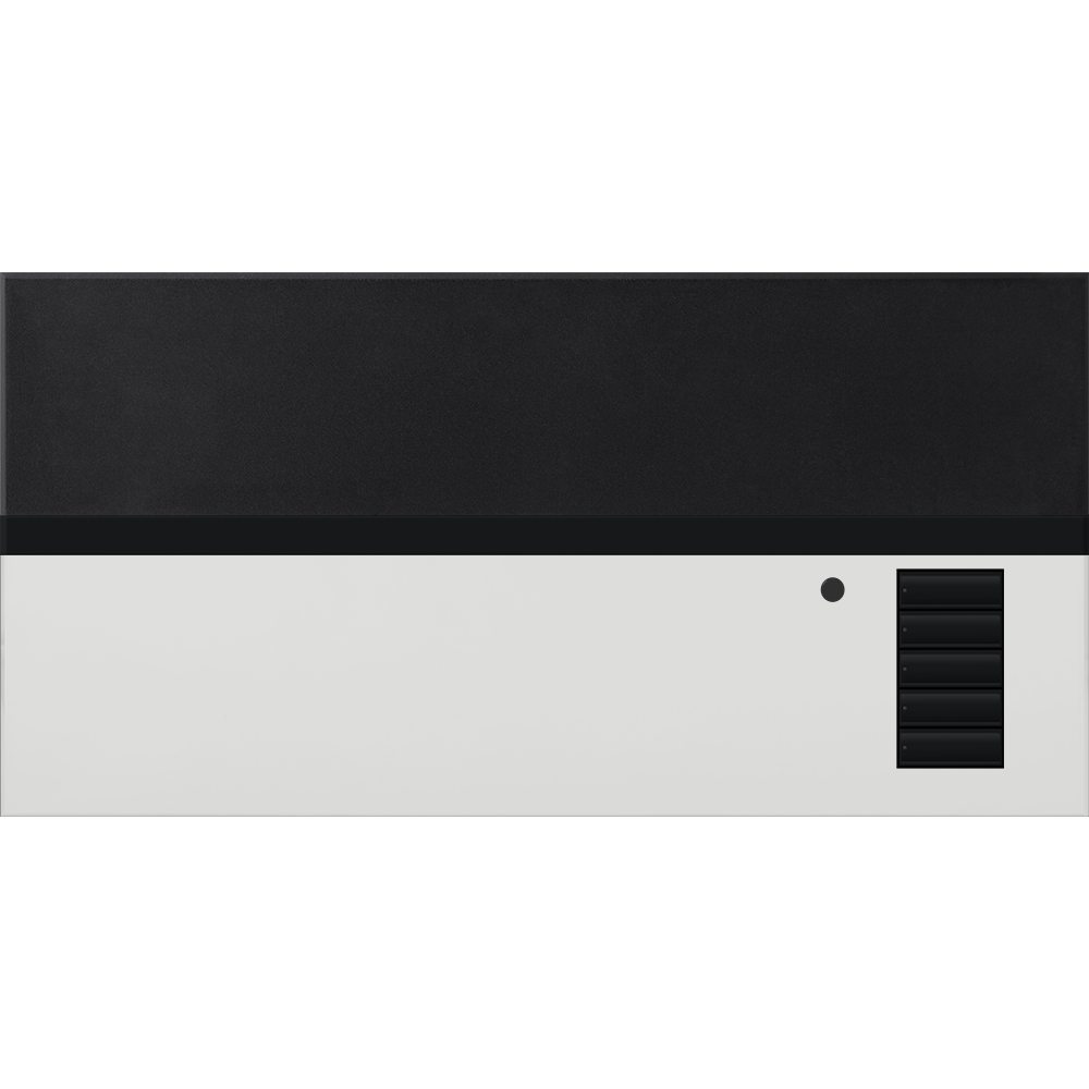 Lutron GRAFIK Eye QS Metal Faceplate Kit - Architectural Finish | QSGFP