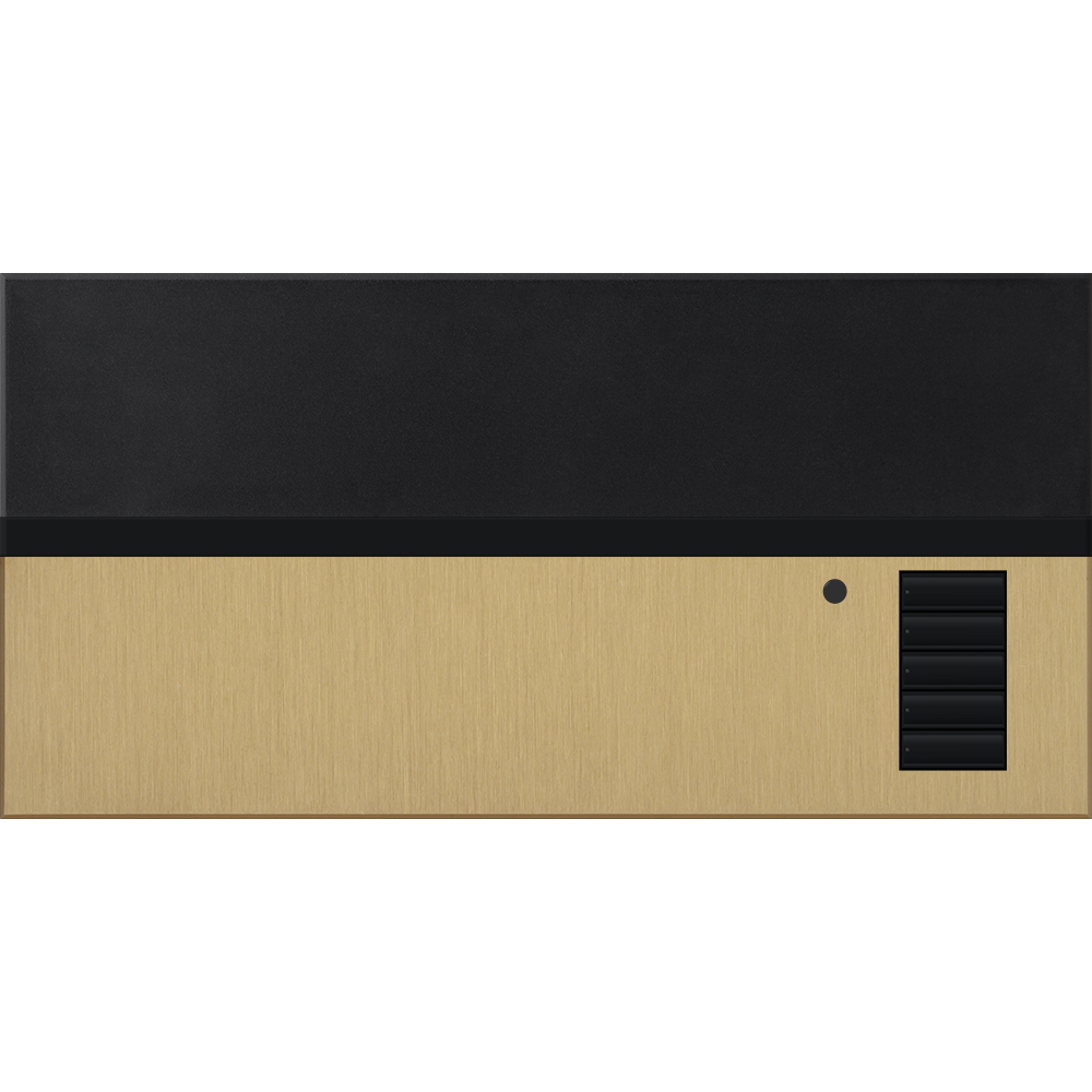 Lutron GRAFIK Eye QS Metal Faceplate Kit - Architectural Finish | QSGFP