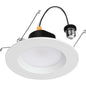 Lutron Lumaris RadioRA 3 6 in retrofit tunable white downlight, SKU RRL-RD6WH-TW and RRL-RD6BL-TW