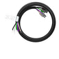 RENO ARRAY R39316 20 ft five-wire power and dimming cord, 600V cord rating, black finish; manufacturer image cropped from supplier listing