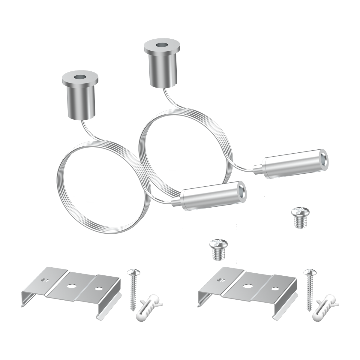 RENO ARRAY R39420 20 ft aircraft cable suspension hanging kit, manufacturer photo, SKU RENO-TLSN-SK-20FT