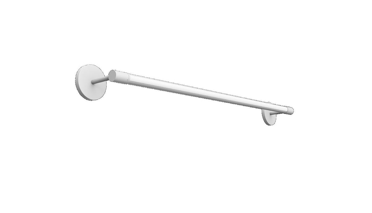 Reno HaloTube white architectural sign light - manufacturer fixture illustration