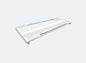 RENO R35409 LUXOR HL 500 × 1505 mm white LED metric center basket ceiling troffer, manufacturer photograph
