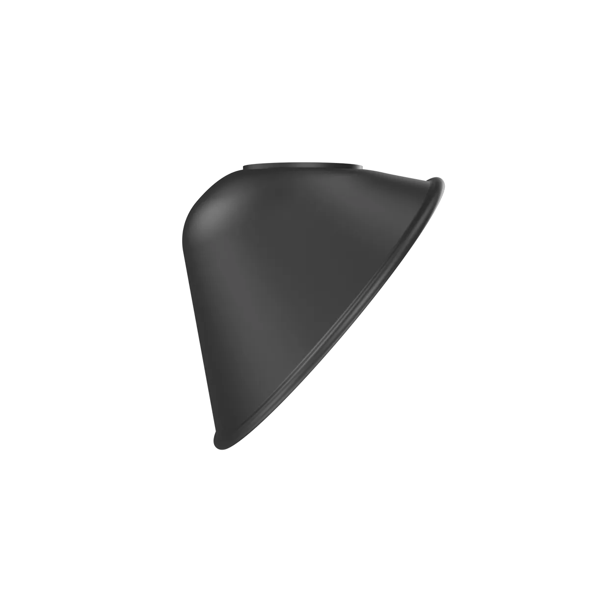 RENO Veil R59060 angled cone replacement shade in black, shade only
