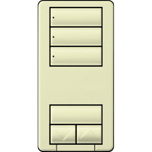 Lutron RA3 3-Button Favorite Scene with Raise/Lower | RRD-HN3S-XX