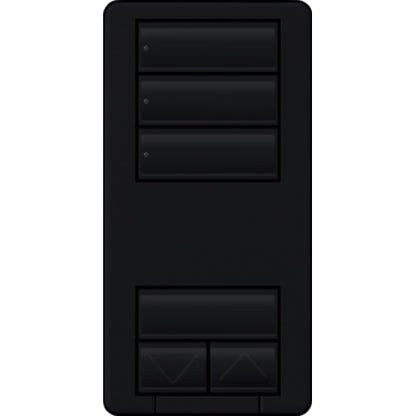 Lutron RA3 3-Button Favorite Scene with Raise/Lower | RRD-HN3S-XX