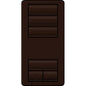 Lutron RA3 3-Button Favorite Scene with Raise/Lower | RRD-HN3S-XX