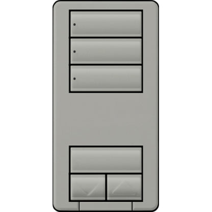 Lutron RA3 3-Button Favorite Scene with Raise/Lower | RRD-HN3S-XX