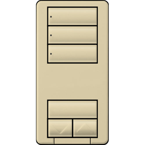 Lutron RA3 3-Button Favorite Scene with Raise/Lower | RRD-HN3S-XX