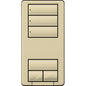 Lutron RA3 3-Button Favorite Scene with Raise/Lower | RRD-HN3S-XX