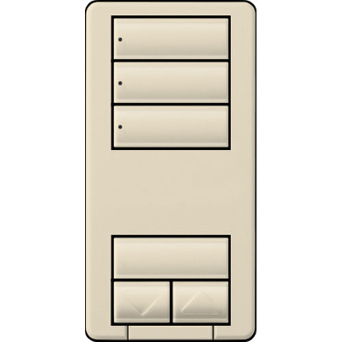 Lutron RA3 3-Button Favorite Scene with Raise/Lower | RRD-HN3S-XX