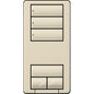 Lutron RA3 3-Button Favorite Scene with Raise/Lower | RRD-HN3S-XX