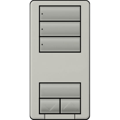 Lutron RA3 3-Button Favorite Scene with Raise/Lower | RRD-HN3S-XX