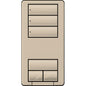 Lutron RA3 3-Button Favorite Scene with Raise/Lower | RRD-HN3S-XX
