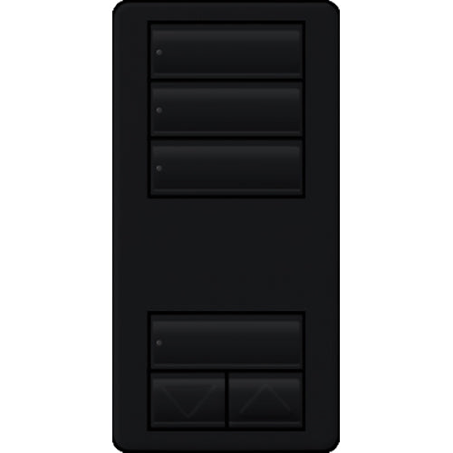 Lutron RadioRA 2 Wall-mount Designer Keypads (3 Scene with Raise/Lower Keypad) | RRD-W3S-XX