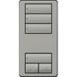 Lutron RadioRA 2 Wall-mount Designer Keypads (3 Scene with Raise/Lower Keypad) | RRD-W3S-XX
