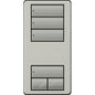 Lutron RadioRA 2 Wall-mount Designer Keypads (3 Scene with Raise/Lower Keypad) | RRD-W3S-XX