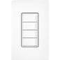 Lutron Sunnata RF Hybrid Keypads 4-Button | RRST-HN4B-XX