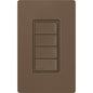Lutron Sunnata RF Hybrid Keypads 4-Button | RRST-HN4B-XX