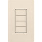 Lutron Sunnata RF Hybrid Keypads 4-Button | RRST-HN4B-XX