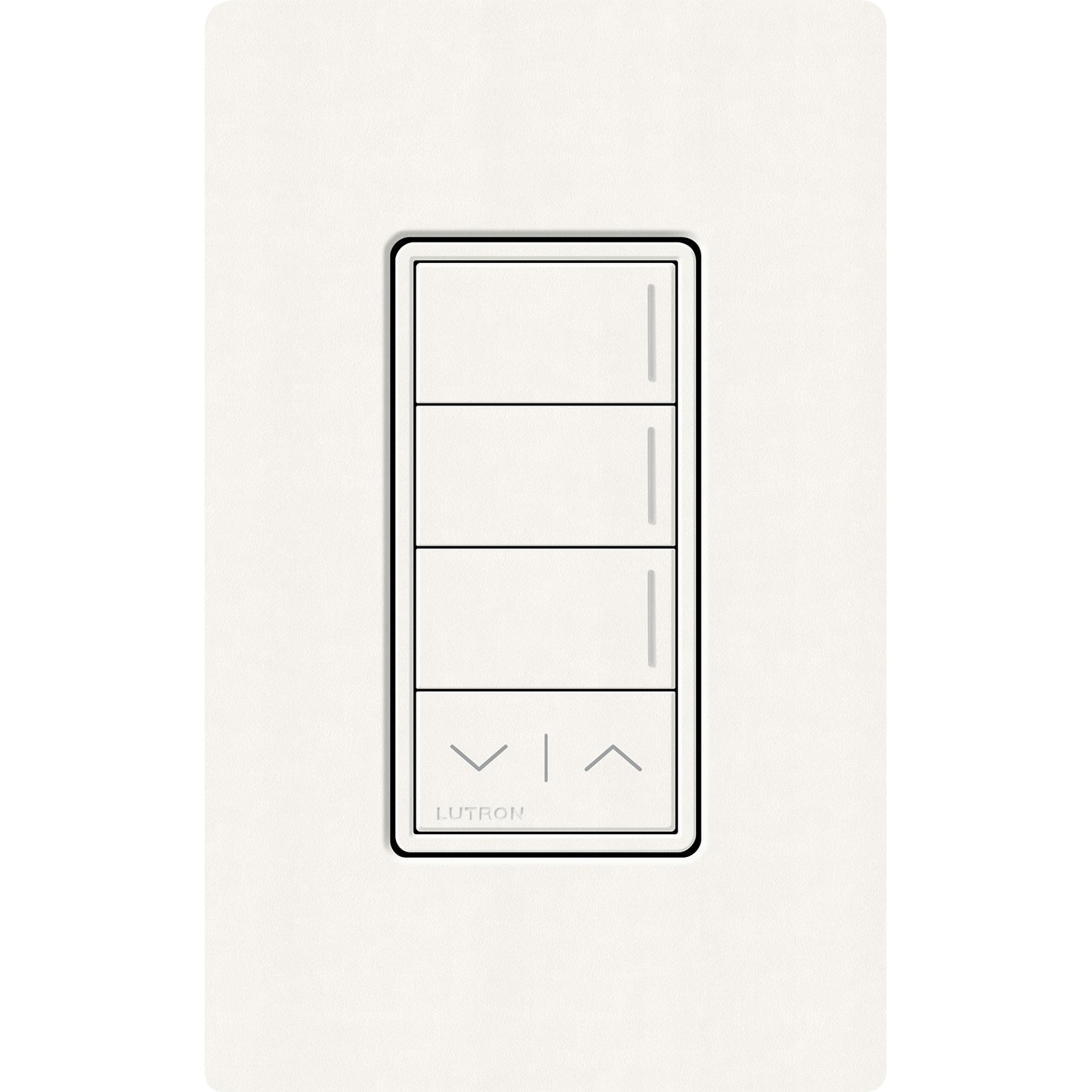 Lutron RadioRA3 3-Button Sunnata Keypad with Raise/Lower | RRST-W3RL-XX